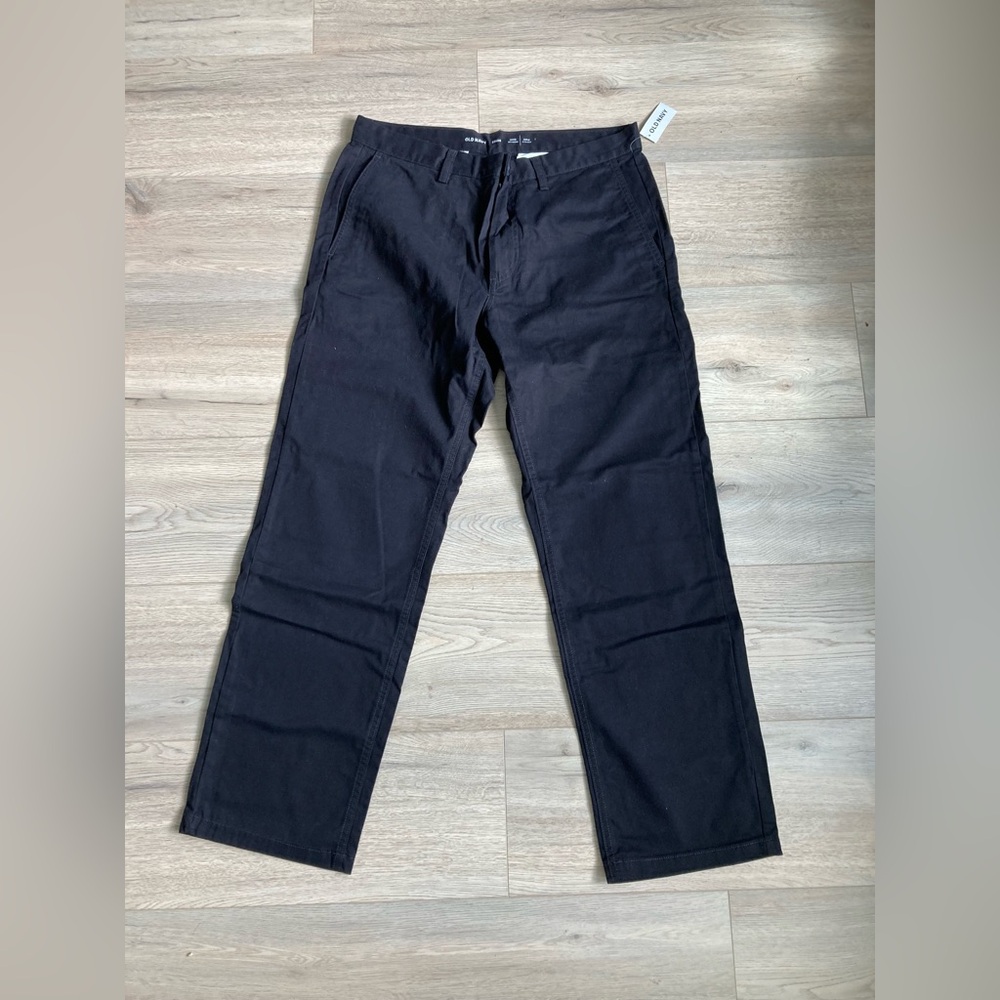 Old Navy Men's Black Casual Pants 33W/30L BNWT